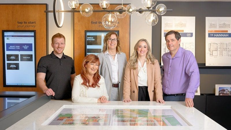 The My Home in KW Group • L to R: Mack Giles, REALTOR® • Val Brooks, REALTOR® • Tracey Appleton, Broker • Megan Bell, Broker • Scott Hartleib, REALTOR®